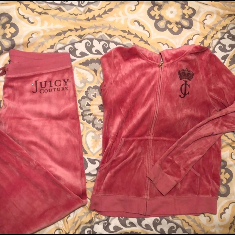 2 JUCIY COUTURE TRACKSUITS!